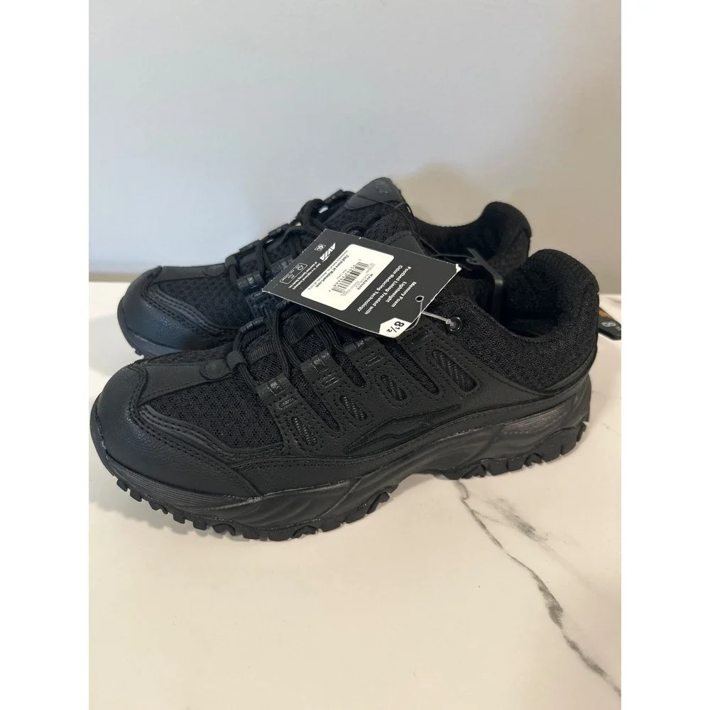 Avia Elevate Sneakers Womens 8.5 Black New Memory Foam Odor Control WMAV21ES042L